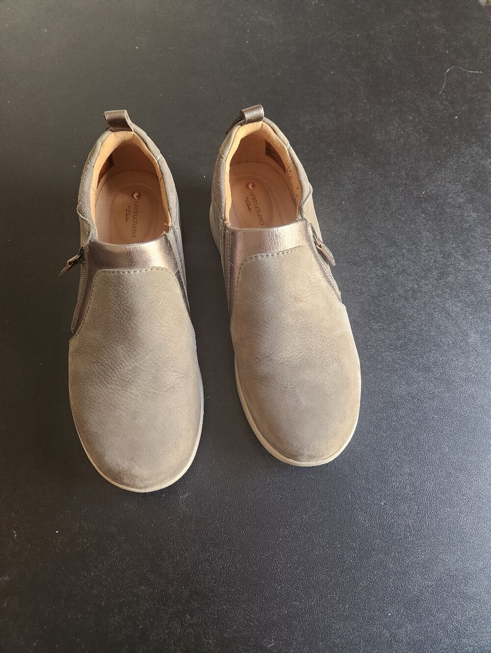 Clarks Unstructured Un Adorn Zip Sneakers
